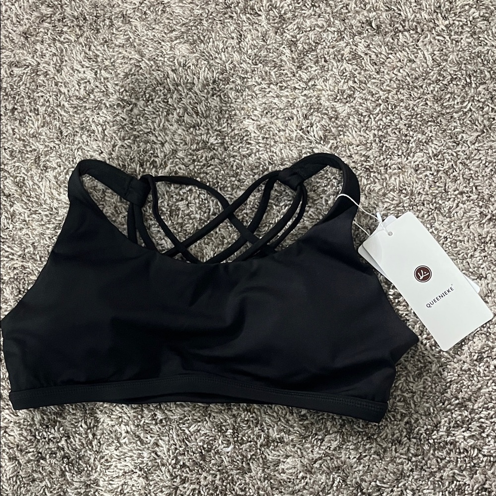 Women's Black Sports Bra